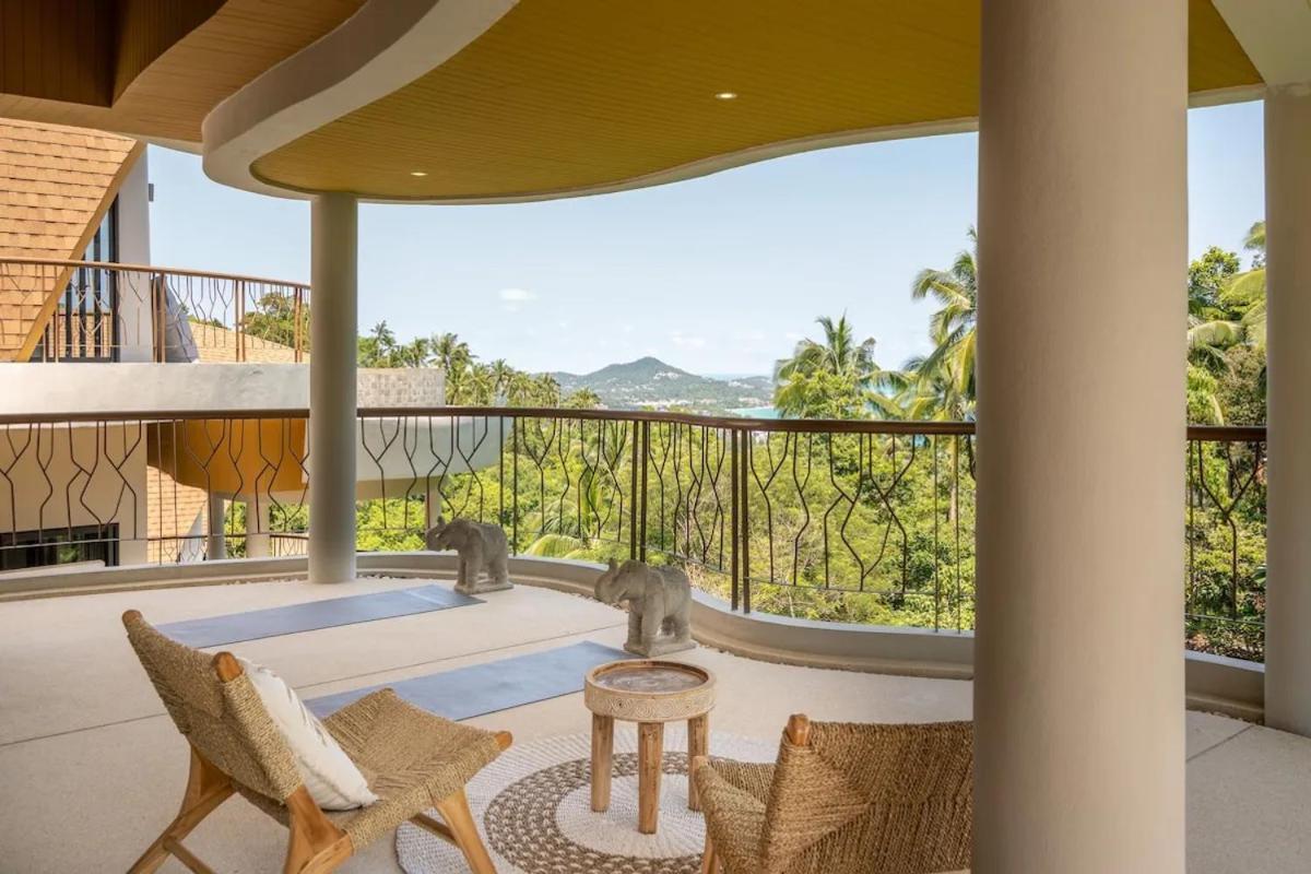 Villa Lola 2Br - Private Infinity Pool & Sea View Чавенг Бийч Екстериор снимка