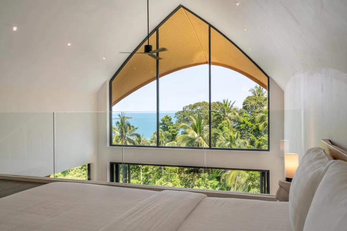 Villa Lola 2Br - Private Infinity Pool & Sea View Чавенг Бийч Екстериор снимка