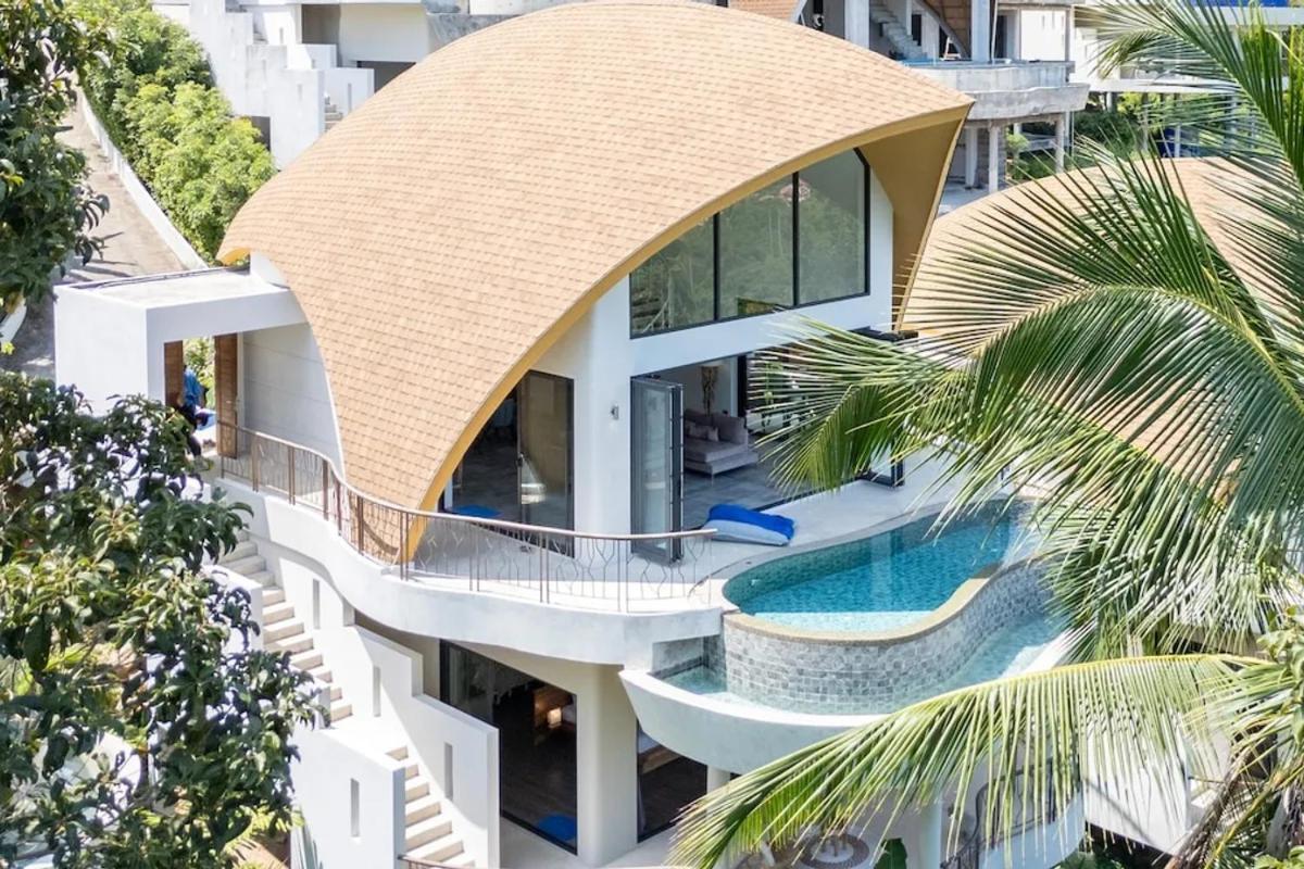Villa Lola 2Br - Private Infinity Pool & Sea View Чавенг Бийч Екстериор снимка